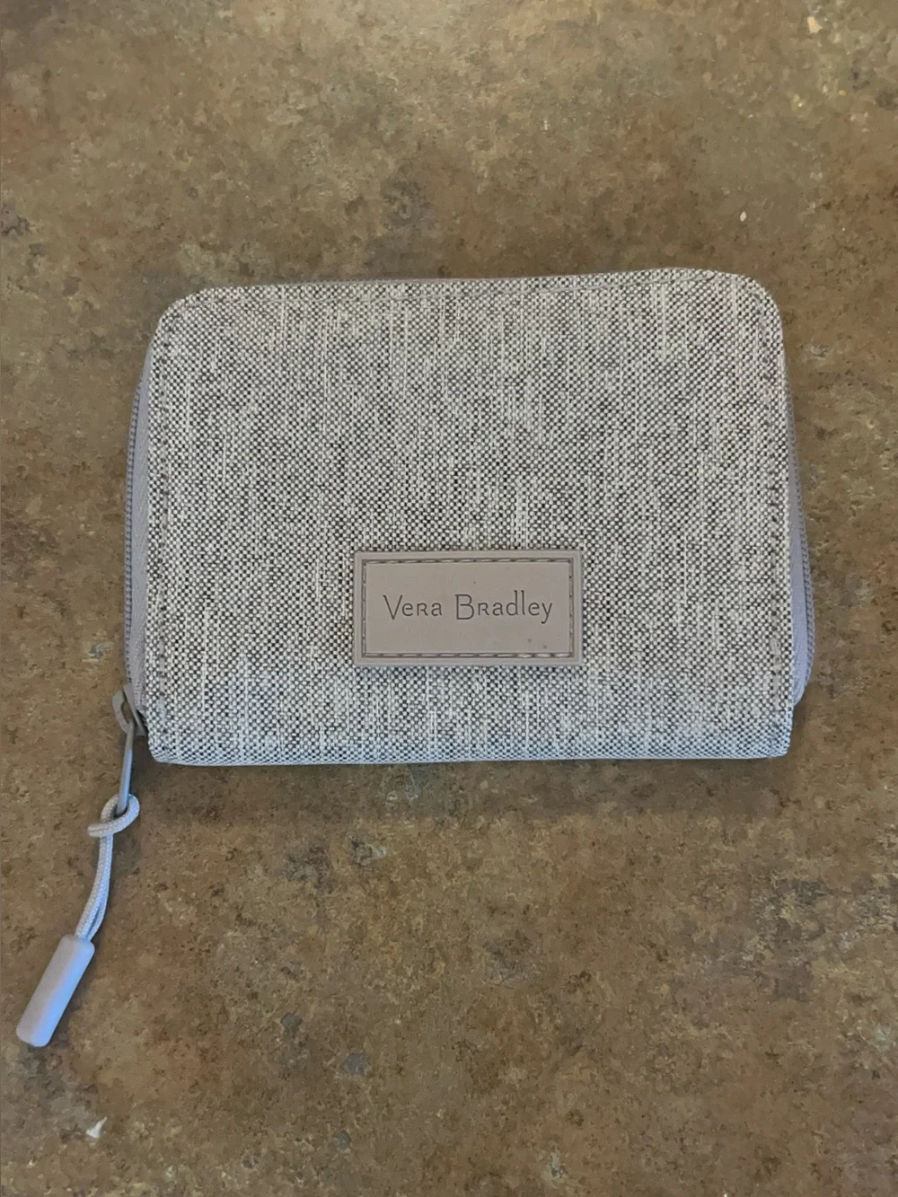 Vera Bradley Lighten Up RFID Petite Small Zip-Around Wallet